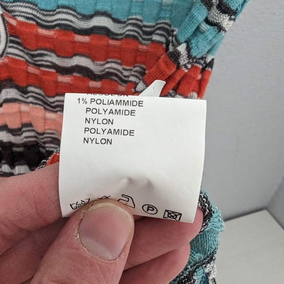 Vintage M. Missoni zigzag stripe corset sleeveless sweater - Picture 5 of 9